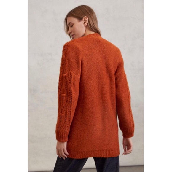NWT ANTHROPOLOGIE NURIA TEXTURED CARDIGAN - Picture 5 of 11